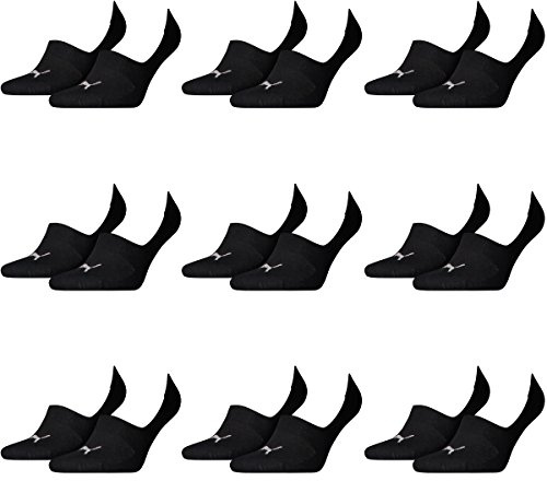 PUMA 18 Paar Socken Footie Sportsocken Invisible Gr. 35-46 Unisex