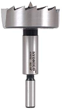 Yonico 43033S 2-1/8-Inch Diameter Steel Forstner Drill Bit 3/8-Inch Shank