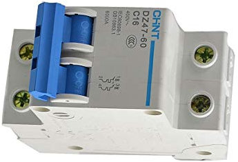 Aexit Courant alternatif 16A 400 V Dual broches Mini coupe-Circuit MCB-DZ 47–60 662G142