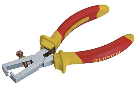 Wire Stripping Plier BE-TOOL 6 160mm Wire Stripper Adjustable Insulated Cable Strippers with Soft Grip