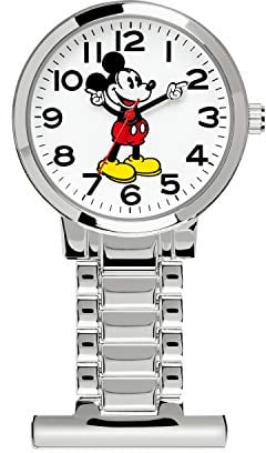 Mickey Mouse Quarz Uhr mit Metall Armband MK8159ARG
