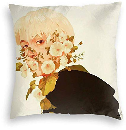 shenguang Draco-Malfoy Kissen Kissenbezüge Dekorative Samtkissen Kissenbezüge für Sofa Home Decor 18 X 18