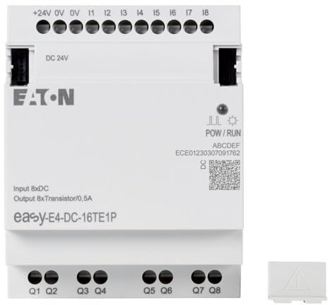 Eaton Einfach Steuerrelais, 8 Eing. / 8 Digitaleing. Transistor Ausg.Typ Digital Eing.Typ für Easy E4