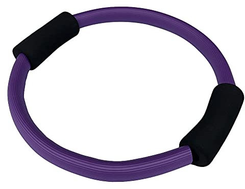 OUMIFA Übung Yoga Circle Yoga Ring Pilates Workout Calf Arm Brust Taille Training Stretch Widerstandstrainer Home Fitness-Ausrüstung(Random)