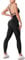STARBILD Damen Sport Jumpsuit Rückenfrei Push Up, Yoga Bodysuit Honeycomb Overall Leggings, Playsuits Strampler Hosenanzug Trainingsanzug, M4180-schwarz S