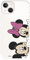 Schutzhülle für iPhone 14, offizielle Disney, Mickey und Minnie, zum Schutz Ihres Handys, flexibel, mit offizieller Lizenz von Disney