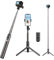 AFAITH Wireless Bluetooth Remote Control Selfie Stick for Go Pro Hero 12 11 10 9 8 Max,with Fold Camera Phone Selfie Sticks Tripod and Phone Holder Clip for Action Camera and Phone
