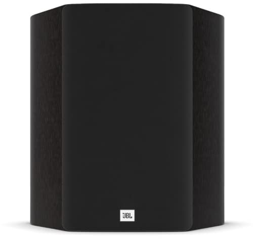 JBL Studio 610, Dark Wood - High-Performance, On-Wall Loudspeaker - with 5.25 PolyPlas Cone Woofer & 2414H-1 Compression Driver - Elegant Design with Magnetic Grille