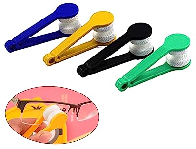 Anneome 5pcs Lens Cleaners Shot Glasses Eyeglasses Clean Brush Glasses Cleaning Tool Eyeglass Cleaning Tool Guinea Pig Toys Glasses Lens Cleaner Dropshipping Cleaning Wipe