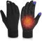 RIGWARL Winterhandschuhe Herren Damen, wasserdichte Touchscreen Fahrradhandschuhe Herren, Thermohandschuhe Winddicht Handschuhe Damen für Reiten Laufen Motorrad Wandern Radfahren, Spazieren