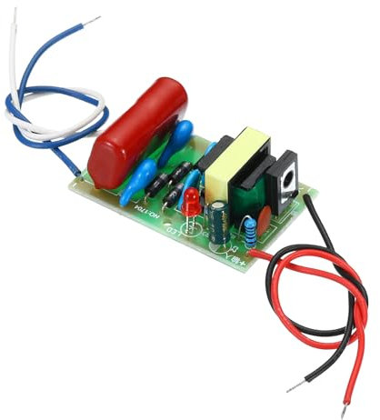 PATIKIL Hochspannung Generator DC 3-6V 1800V Verstärkendes Aufwärts Strom Versorgungs Modul Bogen Spannung Transformator für Wissenschaftliche Experimente Schwarz