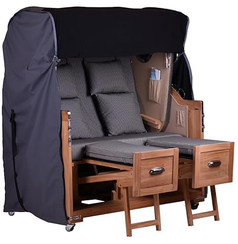 Wächter Schutzabdeckungen StrandkorbSchutzhülle mit extra Sturmschutz