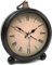 Lesipee Retro Wecker Analog ohne Ticken, Vintage Wecker, Geräuschlos, batteriebetrieben, einfache Bedienung und lauter Alarm, mit Römische Ziffern von 4 Zoll