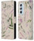 Head Case Designs Offizielle Anis Illustration Pastell Erröten Pumphose Leder Brieftaschen Handyhülle Hülle Huelle kompatibel mit Motorola Edge X30