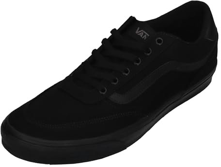 Vans Brooklyn Ls, Sneaker Herren, Canvas Schwarz Schwarz, 42 EU