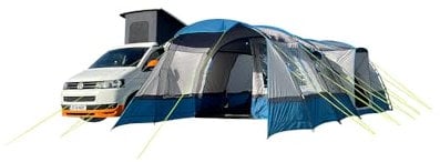 OLPRO Cocoon V2 Campervan Awning – 5-Berth Driveaway Awning with Fibreglass Poles, Re-Pro Recycled Polyester, 5,000mm H/H, Sewn-In Groundsheet, and Spacious Design for 190-250cm High Vehicles.