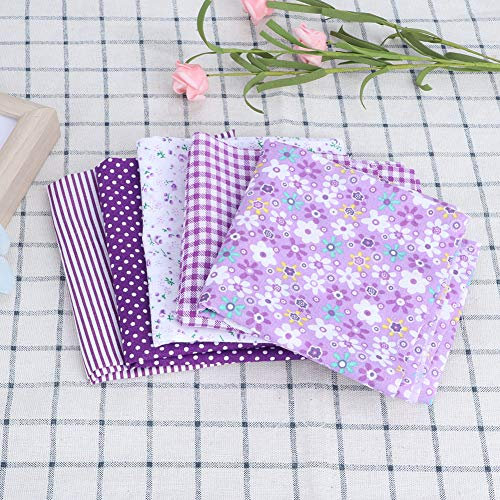 5 Stück 50 Cm X 50 Cm DIY Handarbeit Baumwollstoff Bedruckt Quilten und Nähzubehör