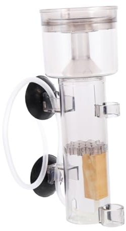 Yardwe Small Aquarium Protein Skimmer Acrylic Saltwater Aquarium Accessories Fish Tank Cleaning Filter