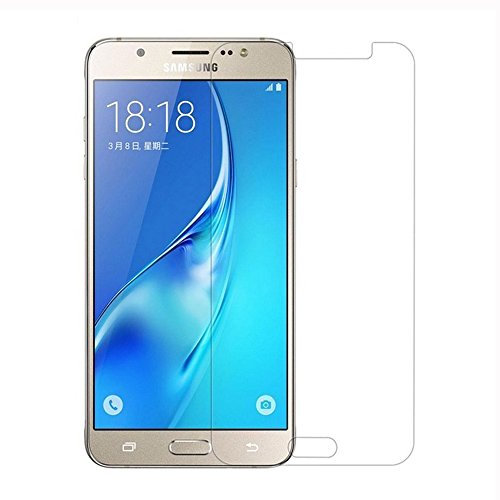 [2 paquetes] Protector de pantalla de vidrio templado para Samsung Galaxy J7 (2016), protector de pantalla transparente HD para Samsung Galaxy J7 (2016)