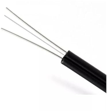 HAIZHI Cordon de raccordement Fibre Optique SCASCA extérieur 10-500 mètres, simplex FC SC LC, Cordon de raccordement FTTH monomode(10m,LC-LC Black)