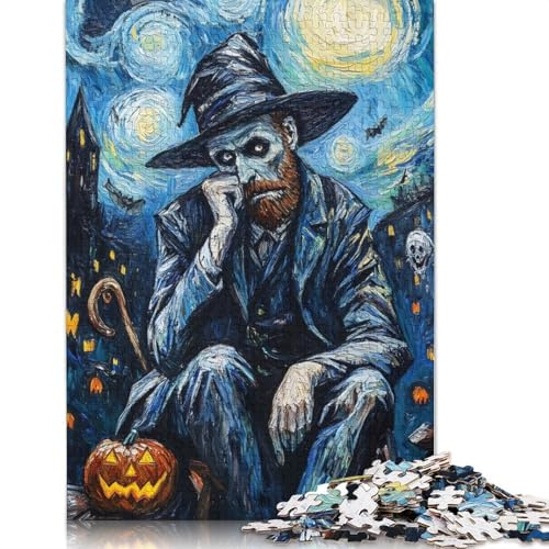 Vincent Van Gogh Halloween-Puzzle, 500 Teile für Erwachsene | Puzzles | 500-teiliges Puzzle, Lernspiel, Heimdekoration, Puzzle mit 500 Teilen (52 x 38 cm)