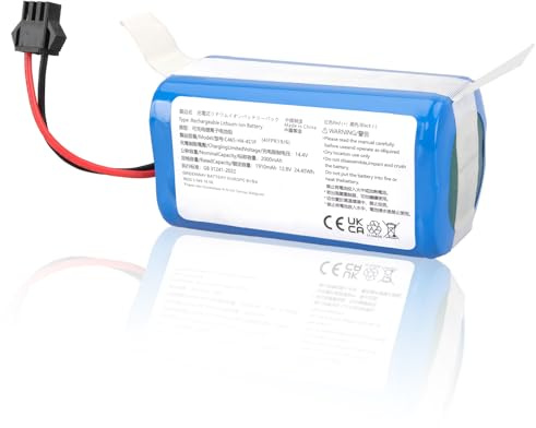 2000mAh 12.8V Battery Compatible with Lefant M210 M210 Pro M210P M210B M213 M213S Robot Vacuum Cleaner, Rechargeable Replacement Battery Pack