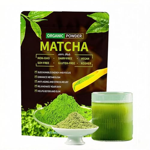 Grüne Balance Stoffwechsel-Pulver 200g – Vegane Unterstützung für Verdauung & Figur mit Matcha & Ballaststoffen, Ideal für eine ausgewogene Ernährung