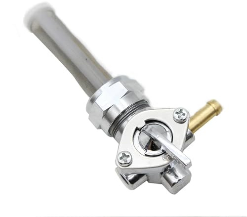 Robinet de réservoir d'essence Compatible avec Harley Davidson Heritage Softail Blackline Dyna Street Bob Super.