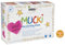 KREUL 24341 - Mucki Verzierling Kiste 7plus1, 7 x 29 ml Verzierlinge und 29 ml Kinderkleber, glitzernde Kindereffektfarbe auf Wasserbasis, parabenfrei, glutenfrei, laktosefrei, vegan, auswaschbar
