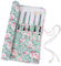 Amoyie trousse à crayon enroulable pour pinceaux de peinture, sacs organiseurs de toile, enveloppe de crayon porte-brosses pochettes rouleaux
