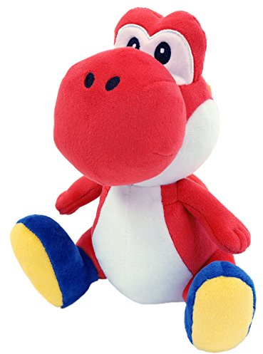 Sanei Super Mario All Star Collection Yoshi Plush Small Plüschtiere (Rot)