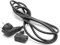 vhbw Câble d'alimentation Cordon électrique Schuko Secteur Prise C13 3 Dents 2m coudée pour PC Portable, Monitor, Imprimante