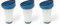 Vakuum- Plisseefilter für 2-in-1 schnurlosen Lithium Stick kompatibel mit Black + Decker SVF11 (3 Stück)