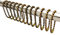 BallchainAge Shower Curtain Hooks, Shower Curtain Rings 12pcs, spa-Quality Look-Antique Brass