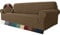 MAXIJIN Super Stretch Couch Bezug für 4-Sitzer Couch (4 Sitzer, Braun)