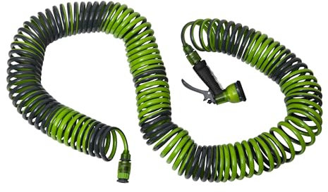 WERKA PRO Tuyau d'arrosage Spirale 30m