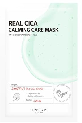 Some By Mi, Real Cica beruhigende Pflegemaske (1 Stück/pro Blatt)