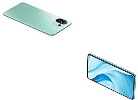 Xiaomi MZB0ALEEU 11 Lite 5G NE Smartphone con Pantalla de 6.55” DotDisplay AMOLED FHD+ de 90 Hz, Qualcomm Snapdragon 778G, Triple cámara de 64MP+8MP+5MP, Bat 4250mAh, Color Verde Menta, 6 + 128 GB