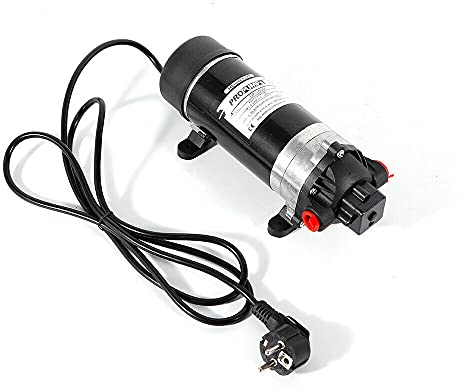 Dp-160m Bomba de agua de alta presión, bomba de aspersión autocebante, flujo de 5,1 – 5,5 l/min, bomba para limpieza de barcos, lavado y riego de jardín