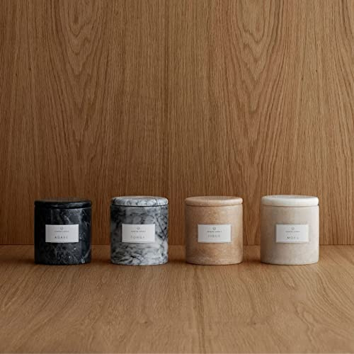 blomus 4 tlg. Nachfüllkerzen -FRABLE- | Farbe White | Größe S | Duft Agave | Aus Sojawachs; Passgenau für einfachen Austausch; Maße 4,7 x 4,7 x 3,5 cm