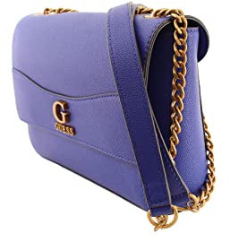 GUESS Nell Convertible Crossbody Flap, Donna, Viola, Taglia Unica