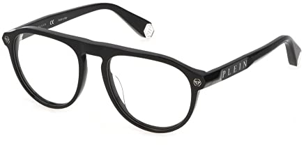 Philipp Plein Unisex Vpp016m-540700-21g Brillenetuis, schwarz (Shiny Black), 54/18/145