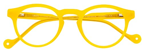 DIDINSKY Gafas de Lectura o Presbicia Graduadas Anti bluelight Anti Luz Azul para Hombre y Mujer. Montura de Acetato y Cristales Anti-reflejantes. Honey +1.5 – DIPITTI