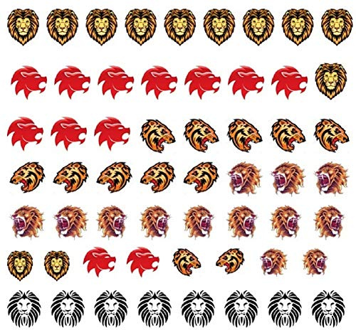 Lion Collection (LION Nail Art Decals C1)