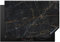 KitchenYeah© Copri Piano Cottura Induzione 77x51 cm Coprifornelli Fornello Proteggi Tutto per la Cucina Fornelli Marmo - Nero - Oro - Grigio - Struttura in marmo