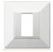 Placca Tecnzama44 Bianco Ral9010 1M AVE 44PTK21B
