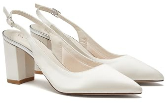 Rainbow Club Faith + Fit Pumps für Damen, elfenbeinfarben, 38.5 EU