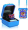 MOWYEOK Schutzhülle für Bitzee Interactive Toy Digital Pet, Schutzhülle aus weichem Silikon, Kompatibel mit der Zubehör des Bitzee Interactive Toy Digital Pet, Mit Lanyard (Blau)