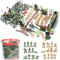 Actionfiguren der Armee Männer | WW2-Spielzeug Set realistische bewaffnete, diy-freundliche Armee-Männer-Spielset umfassen Spielzeugsoldaten, Panzer, Kaserne und weitere praktische Action-Figuren für