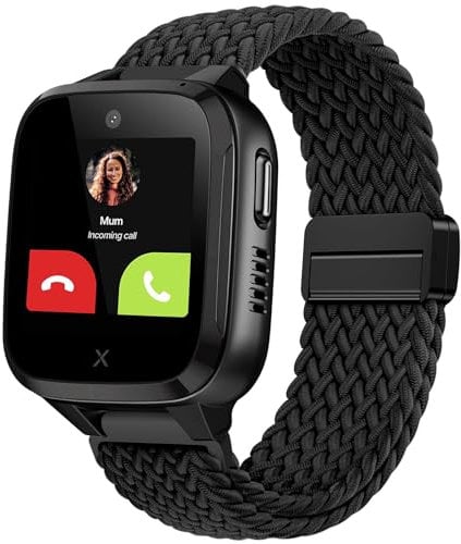 OUTPUTBT Magnetisch Armbänder 16mm für XPLORA Kidzi/Xplora X5 Play/XGO 2/XGO 3 Armband Kinder Nylon Baumwolle Geflecht für Mädchen Jungen